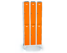  Divided cloakroom locker ALDOP with feet 1920 x 750 x 500